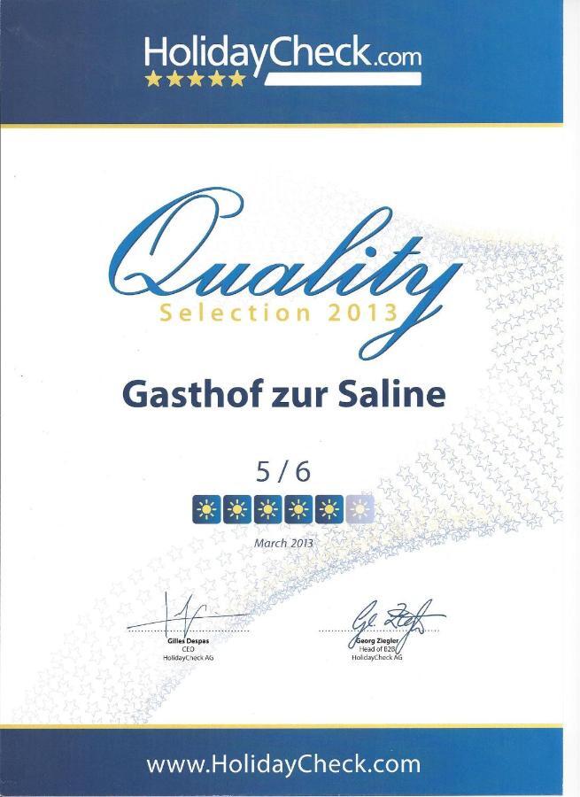 Gasthof Zur Saline Hotell Pratteln Exteriör bild